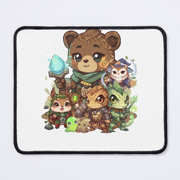 Item preview, A Rank – The Terraheart Battalion | Earth Guardians Chibi Team designed and sold by Monzora.