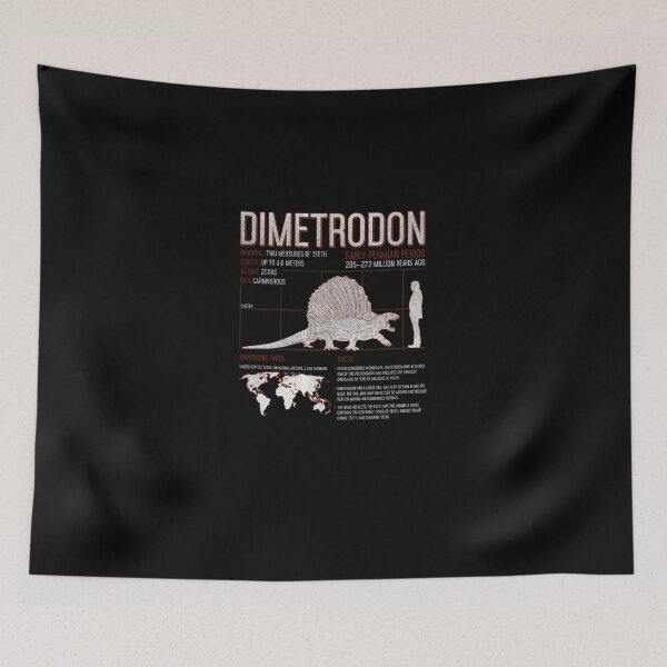 Item preview, Dimetrodon-Dinosaur-Fun-Facts---Science-Mens-Kids designed and sold by ChristianMose.