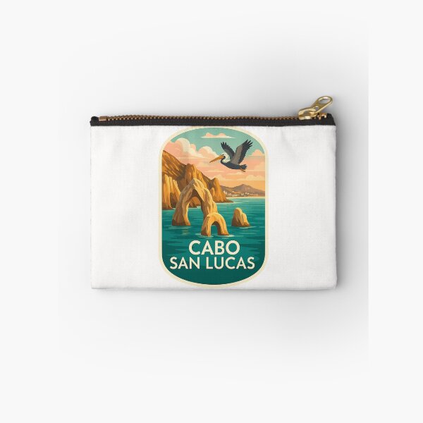 Item preview,  Arch and Coastline of Cabo San Lucas with Pelican designed and sold by Places On Earth.