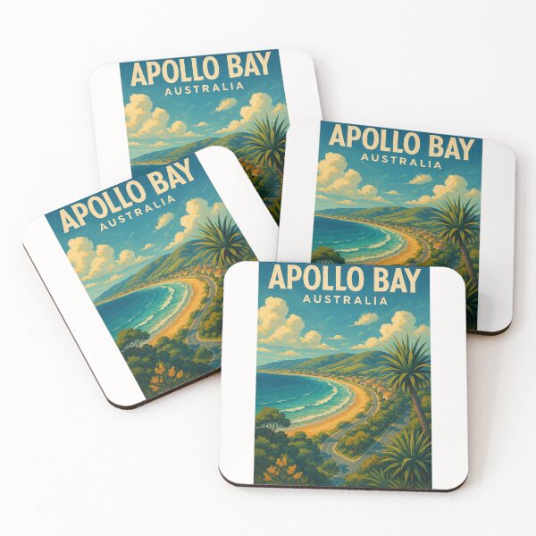Item preview,  Scenic View of Apollo Bay along the Great Ocean Road designed and sold by Places On Earth.