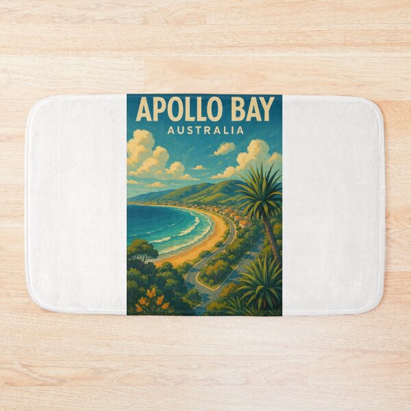 Item preview,  Scenic View of Apollo Bay along the Great Ocean Road designed and sold by Places On Earth.