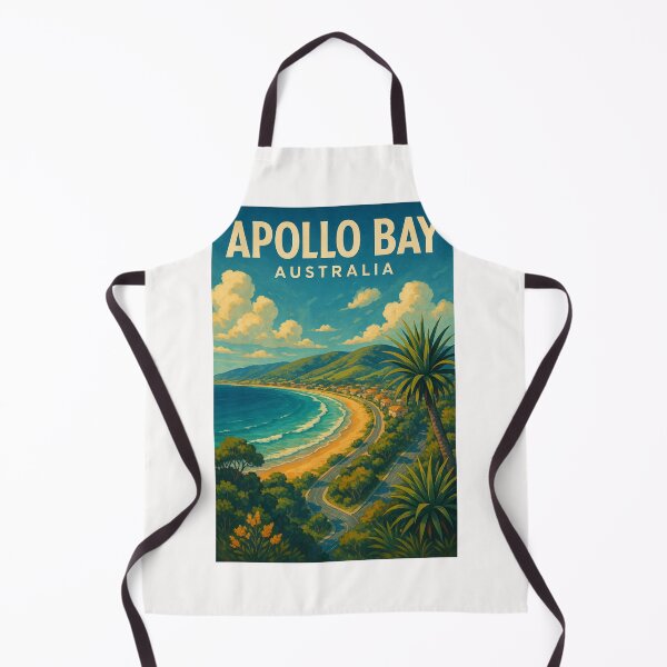 Item preview, Scenic View of Apollo Bay along the Great Ocean Road designed and sold by Places On Earth.