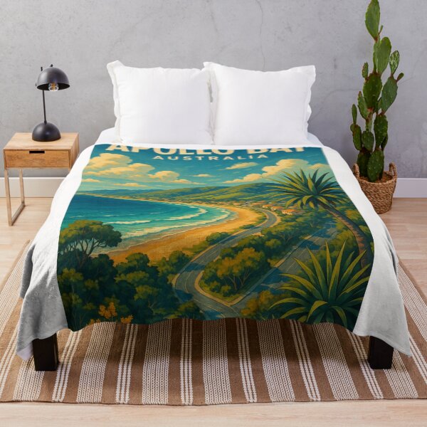 Item preview,  Scenic View of Apollo Bay along the Great Ocean Road designed and sold by Places On Earth.
