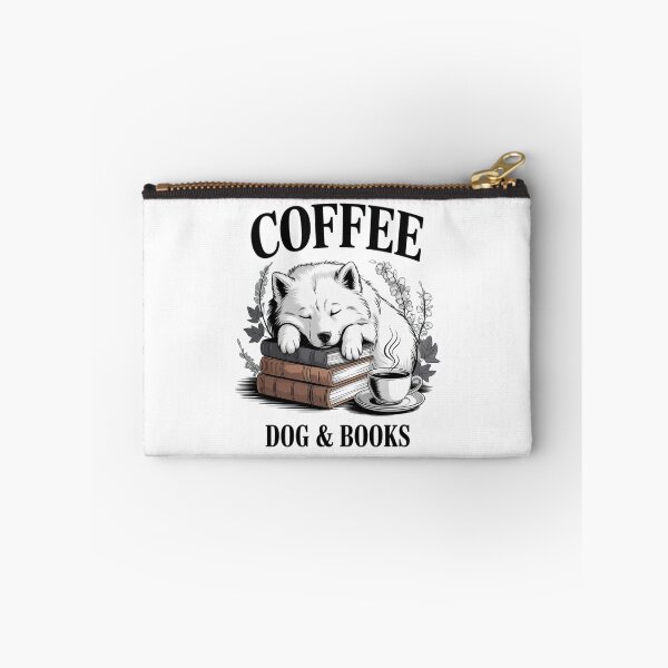 Item preview, Cute Coffee Dog Books Lover Idea Women Men Kids designed and sold by CombatTask.
