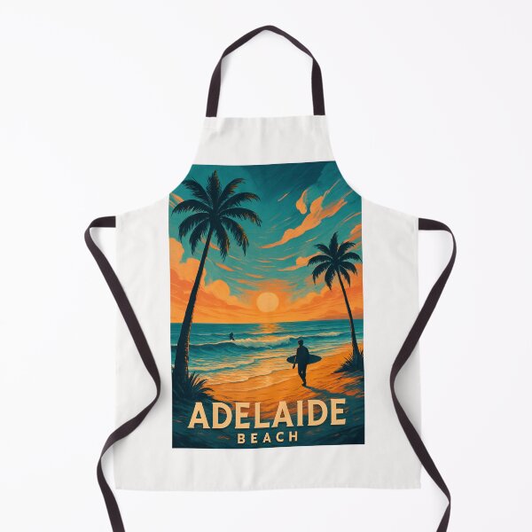 Item preview, Sunset Surf at Adelaide Beach, South Australia designed and sold by Places On Earth.