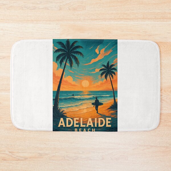 Item preview,  Sunset Surf at Adelaide Beach, South Australia designed and sold by Places On Earth.