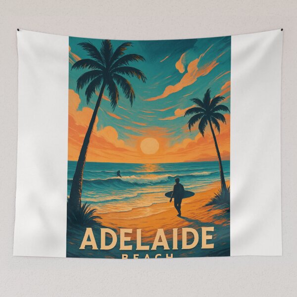 Item preview,  Sunset Surf at Adelaide Beach, South Australia designed and sold by Places On Earth.