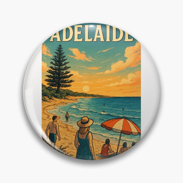 Item preview,  Evening Walk on Adelaide Coastline, South Australia designed and sold by Places On Earth.
