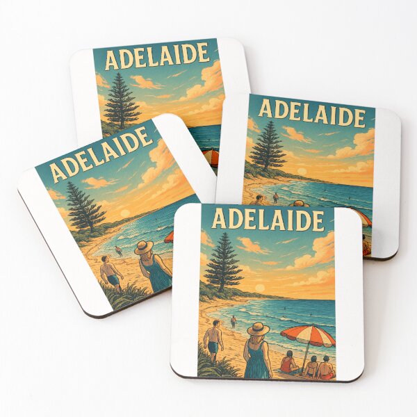 Item preview,  Evening Walk on Adelaide Coastline, South Australia designed and sold by Places On Earth.