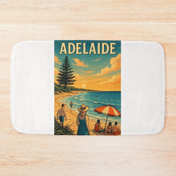 Item preview,  Evening Walk on Adelaide Coastline, South Australia designed and sold by Places On Earth.