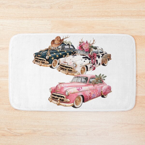 Item preview, Vintage Cars with a Twist - Floral & Festive Designs with Western Flair designed and sold by Anastasiia Yurevych.