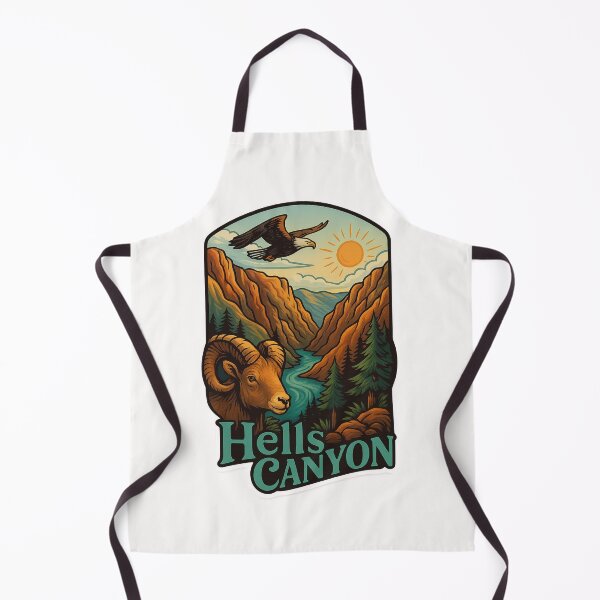 Item preview, Wildlife and River Vista, Hells Canyon, USA designed and sold by Places On Earth.