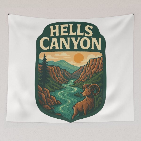 Item preview,  Sunset Over Snake River, Hells Canyon designed and sold by Places On Earth.