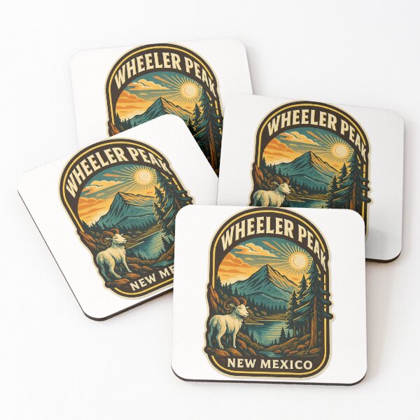 Item preview,  Wheeler Peak and Alpine Lake, New Mexico designed and sold by Places On Earth.