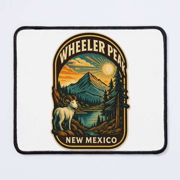 Item preview, Wheeler Peak and Alpine Lake, New Mexico designed and sold by Places On Earth.