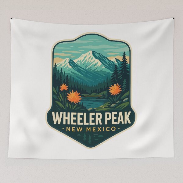 Item preview,  Wheeler Peak Meadows and Wildflowers, New Mexico designed and sold by Places On Earth.