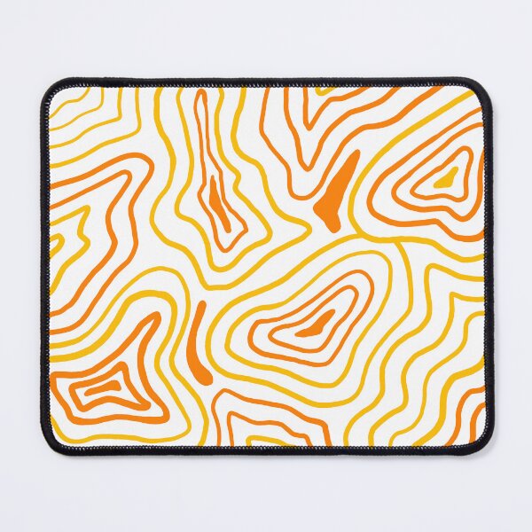 Item preview, Orange & Yellow Abstract Pattern designed and sold by Dreamy Ocean Art.