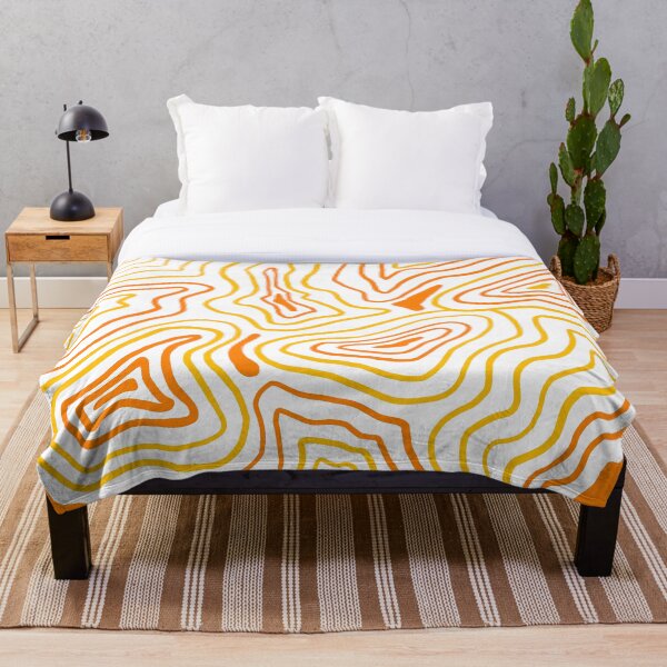 Item preview,  Orange & Yellow Abstract Pattern designed and sold by Dreamy Ocean Art.