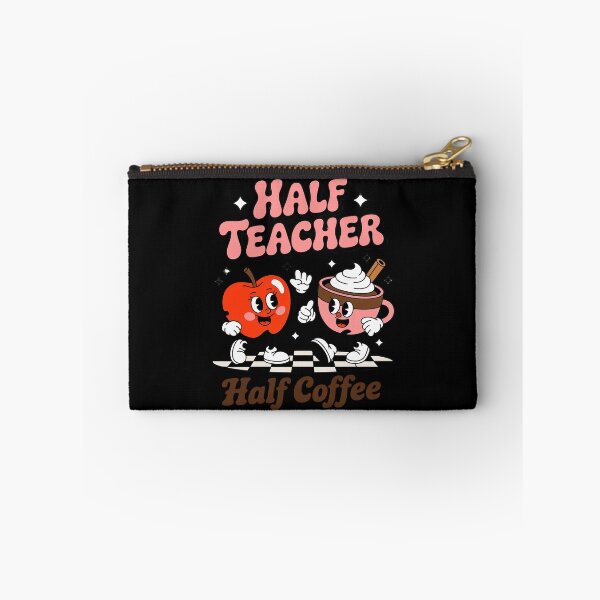 Item preview, Groovy Half Coffee Half Teacher Teachers Day Back To School  designed and sold by CombatTask.
