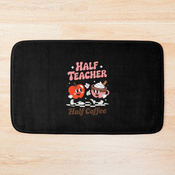 Item preview, Groovy Half Coffee Half Teacher Teachers Day Back To School  designed and sold by CombatTask.