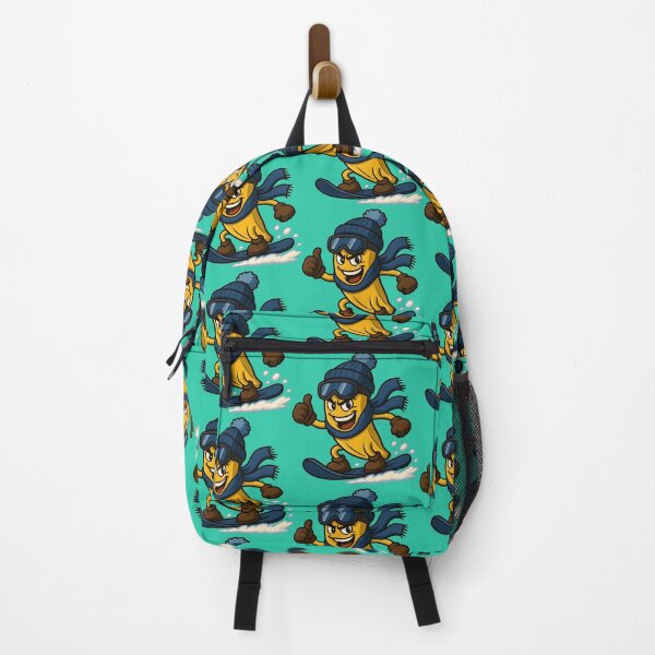 Item preview, Snowboarding Banana – Funny Winter Cartoon Fruit Character designed and sold by WinkWild.