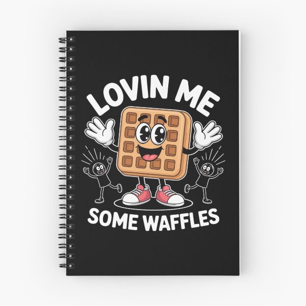 Item preview, Lovin Me Some Waffles Funny  designed and sold by milanforbes.
