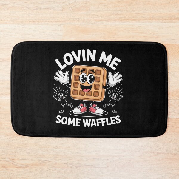Item preview, Lovin Me Some Waffles Funny  designed and sold by milanforbes.
