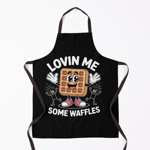 Item preview, Lovin Me Some Waffles Funny designed and sold by milanforbes.