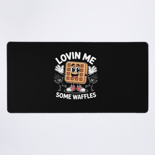 Item preview, Lovin Me Some Waffles Funny designed and sold by milanforbes.