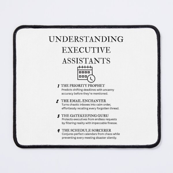 Item preview, Understanding Executive Assistants: Funny Job Personality Designs designed and sold by PsyFlow35.