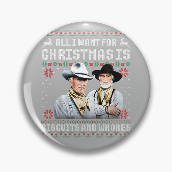 Item preview, Western Cowboys Biscuits and Whores Christmas Quote Retro designed and sold by mjohnson9.