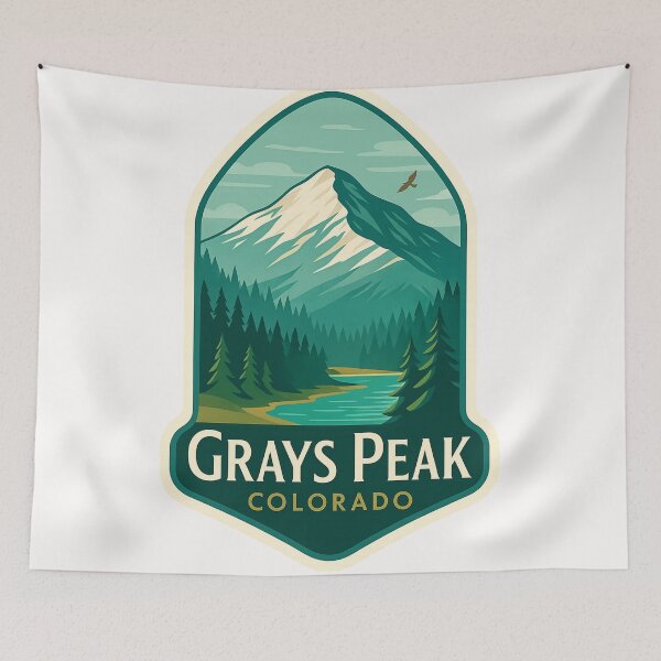 Item preview, Grays Peak Mountain View Colorado Wilderness designed and sold by Places On Earth.