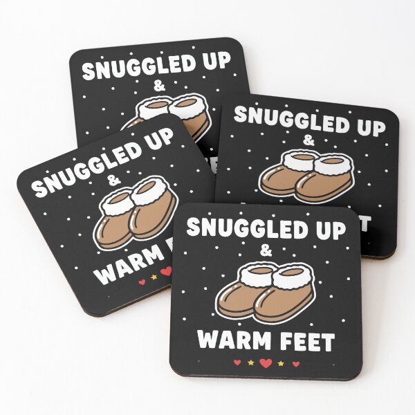 Item preview, Cozy Winter Slippers | Warm Feet Illustration designed and sold by graphicnew.