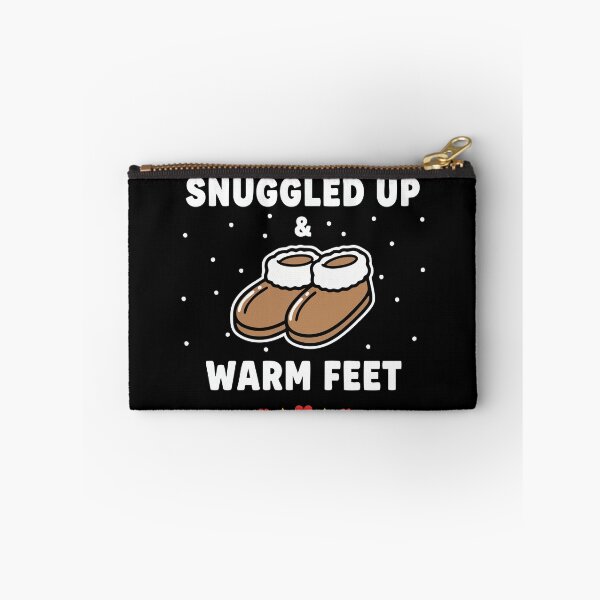 Item preview, Cozy Winter Slippers | Warm Feet Illustration designed and sold by graphicnew.