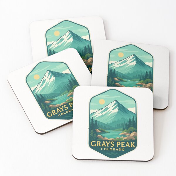 Item preview, Grays Peak Colorado Alpine Lake Scene designed and sold by Places On Earth.