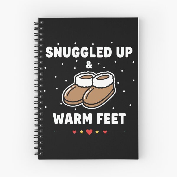 Item preview, Cozy Winter Slippers | Warm Feet Illustration designed and sold by graphicnew.