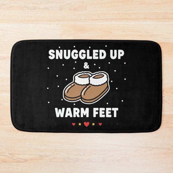 Item preview, Cozy Winter Slippers | Warm Feet Illustration designed and sold by graphicnew.