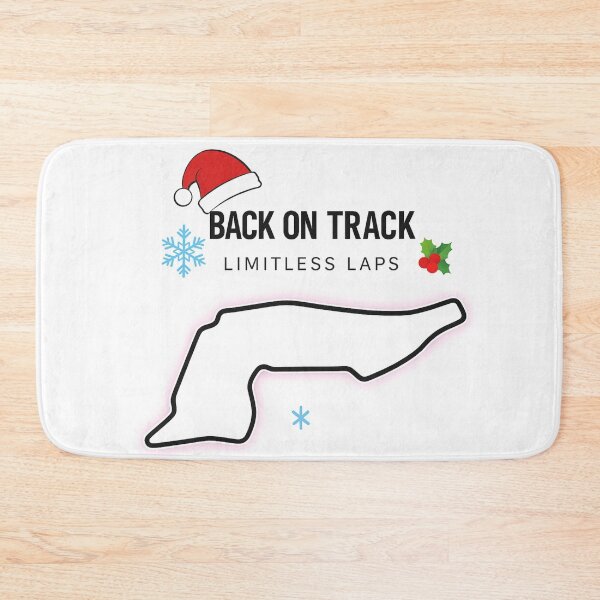 Item preview, Back On Track – Christmas Racing Circuit Glow | Festive Motorsport Design designed and sold by MuseAI.