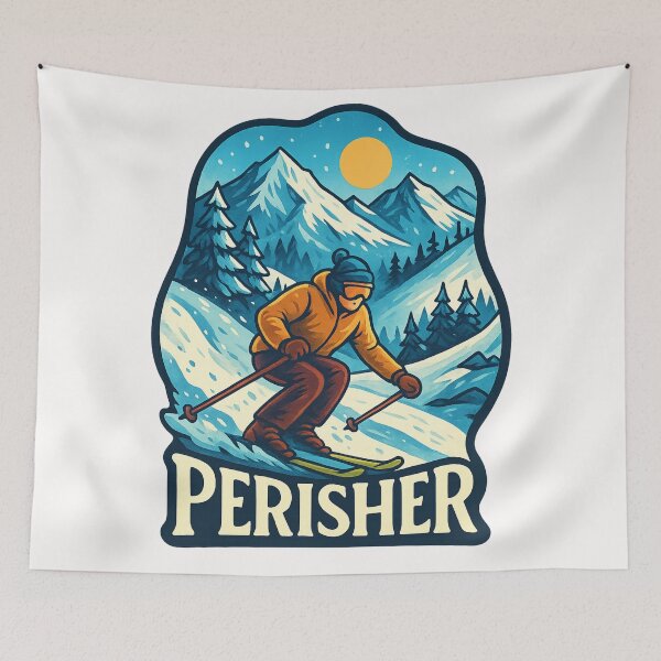 Item preview, Perisher Skiing Adventure in the Snowy Mountains designed and sold by Places On Earth.