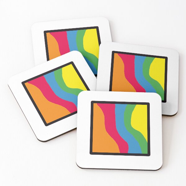Item preview, Colorful waves colour square  designed and sold by Formula Design .