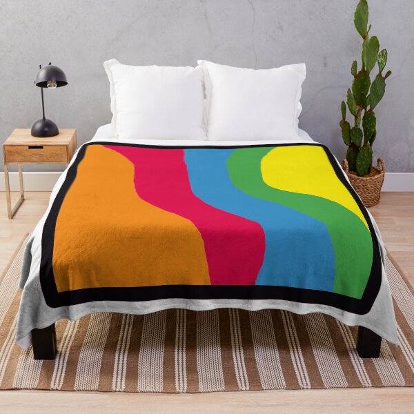 Item preview, Colorful waves colour square designed and sold by Formula Design .
