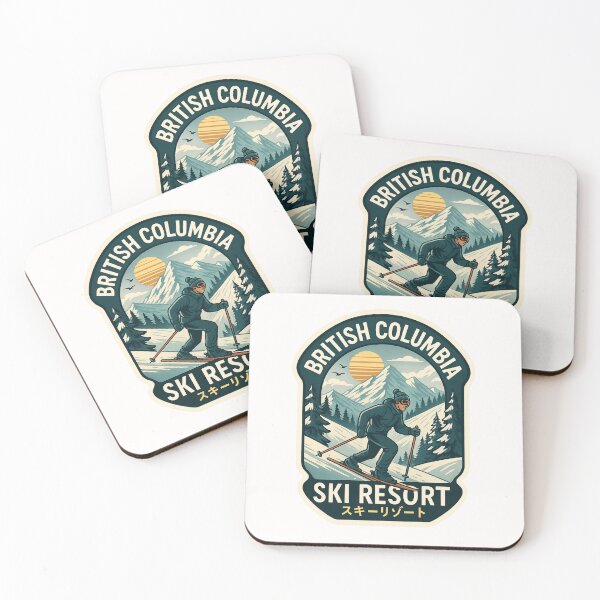 Item preview, British Columbia Ski Resort Winter Adventure designed and sold by Places On Earth.