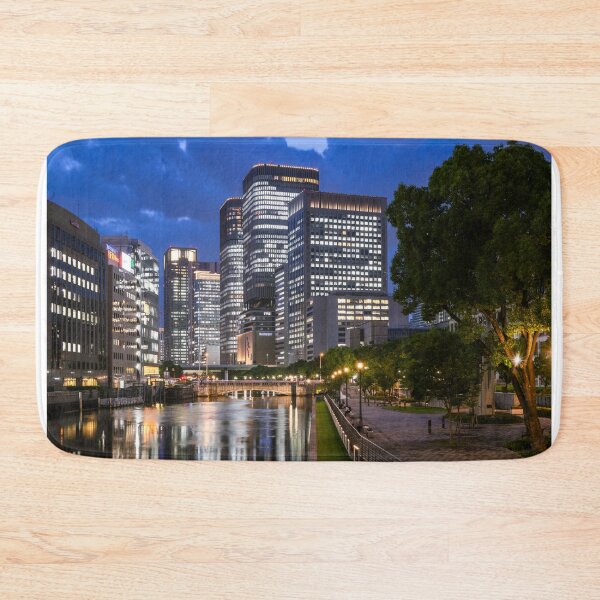 Item preview, View of financial district buildings in the Kita Ward, Osaka designed and sold by WorldScenery.