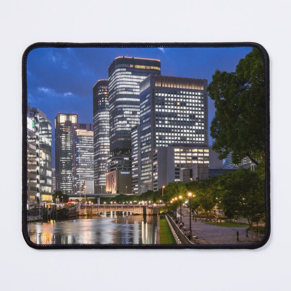 Item preview, View of financial district buildings in the Kita Ward, Osaka designed and sold by WorldScenery.
