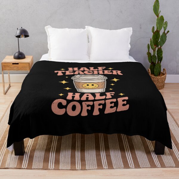 Item preview, Half Teacher Coffee Teaching Educator Life Men Women  designed and sold by MathisBellanger.