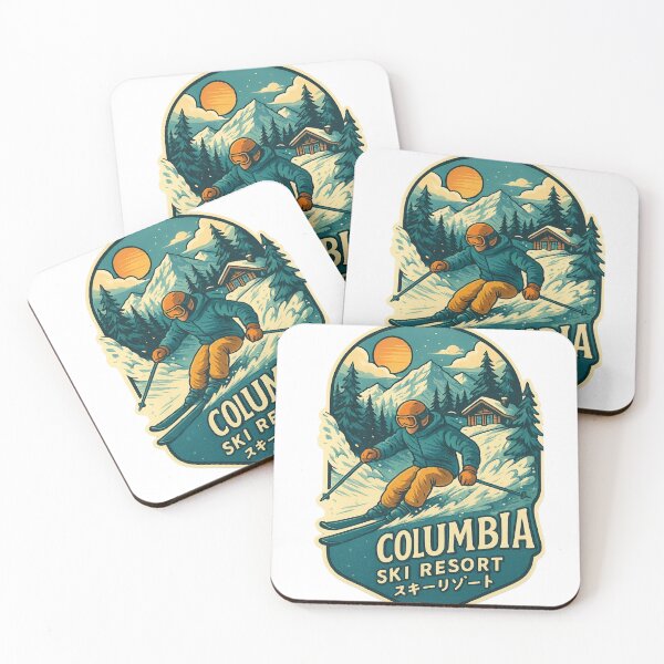 Item preview, Columbia Ski Resort in the Snowy Canadian Rockies designed and sold by StampMyPassport.