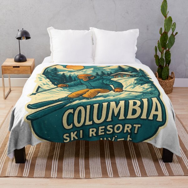 Item preview, Columbia Ski Resort in the Snowy Canadian Rockies designed and sold by StampMyPassport.