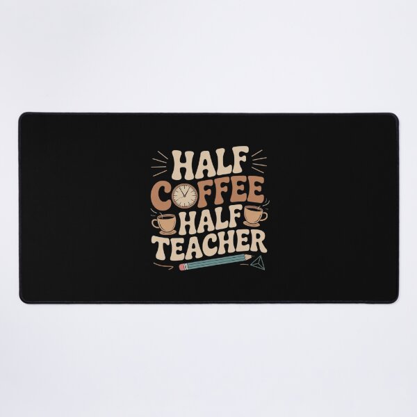 Item preview, Half Teacher Half Coffee Teacher School Coffee designed and sold by CombatTask.