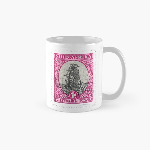 Item preview, Vintage Suid Afrika Pink Postage Stamp designed and sold by red-amber65.