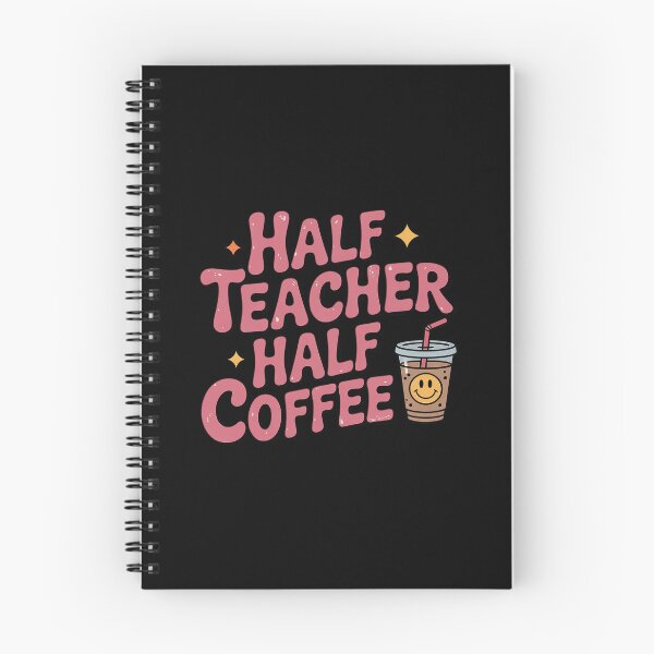 Item preview, Half Teacher Half Coffee Teacher Coffee Teach Repeat  designed and sold by MathisBellanger.